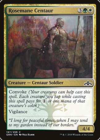 Rosemane Centaur [Guilds of Ravnica] | Rook's Games and More