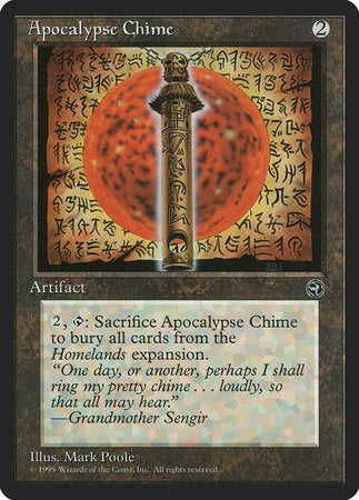 Apocalypse Chime [Homelands] | Rook's Games and More