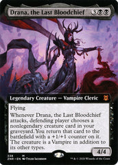 Drana, the Last Bloodchief (Extended Art) [Zendikar Rising] | Rook's Games and More