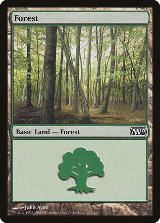 Forest (247) [Magic 2010] | Rook's Games and More