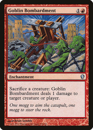 Goblin Bombardment [Commander 2013] | Rook's Games and More