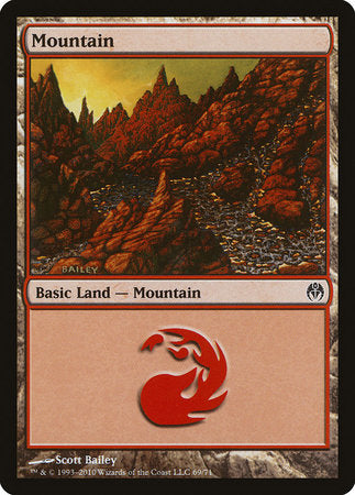Mountain (69) [Duel Decks: Phyrexia vs. the Coalition] | Rook's Games and More
