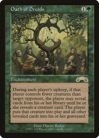 Oath of Druids [Exodus] | Rook's Games and More