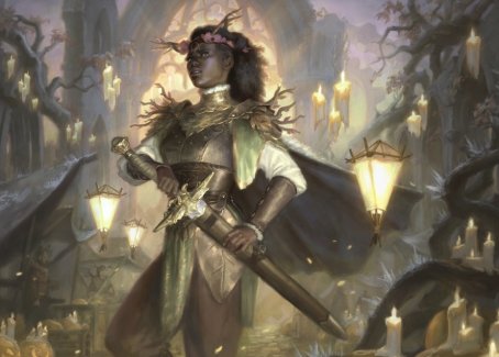 Sungold Sentinel Art Card [Innistrad: Midnight Hunt Art Series] | Rook's Games and More