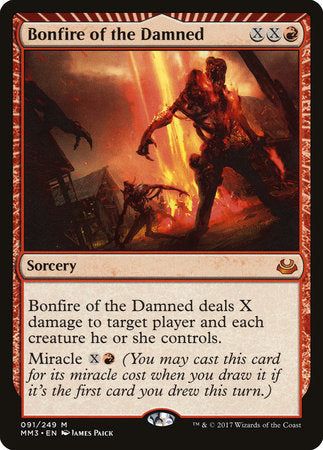 Bonfire of the Damned [Modern Masters 2017] | Rook's Games and More