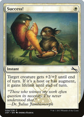 Success! [Unstable]