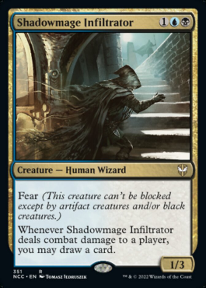 Shadowmage Infiltrator [Streets of New Capenna Commander] | Rook's Games and More