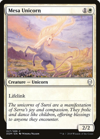 Mesa Unicorn [Dominaria] | Rook's Games and More