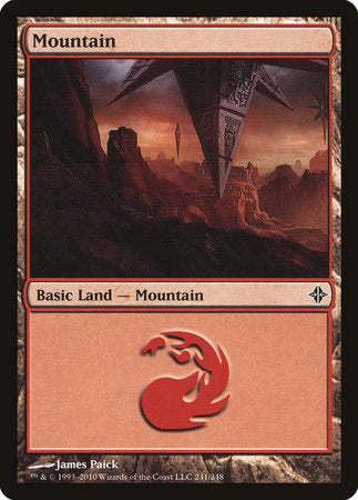 Mountain (241) [Rise of the Eldrazi] | Rook's Games and More