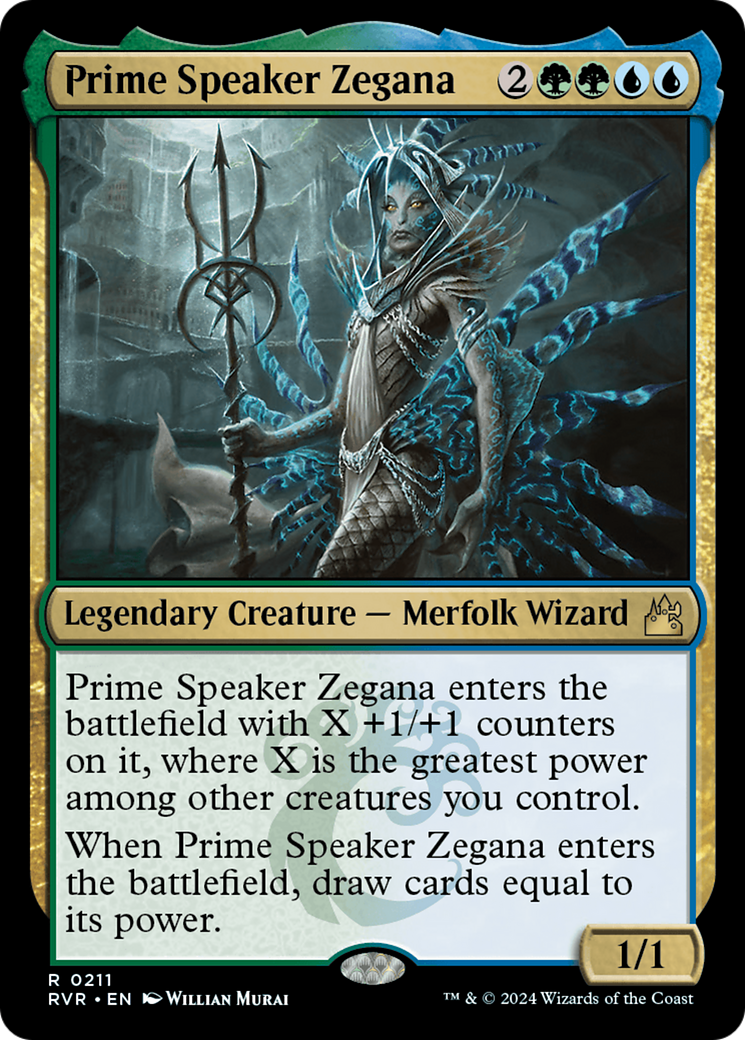 Prime Speaker Zegana [Ravnica Remastered] | Rook's Games and More