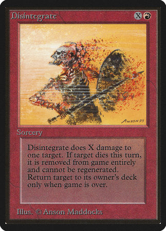 Disintegrate [Limited Edition Beta] | Rook's Games and More