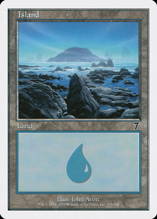 Island (334) [Seventh Edition] | Rook's Games and More