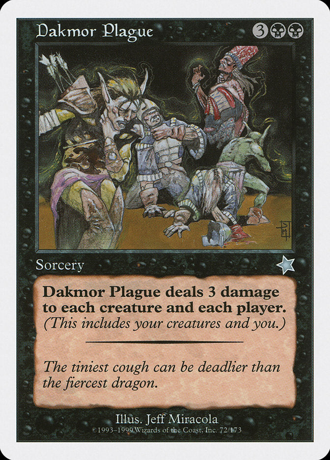 Dakmor Plague [Starter 1999] | Rook's Games and More