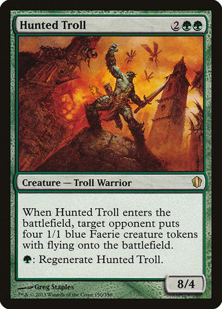 Hunted Troll [Commander 2013] | Rook's Games and More