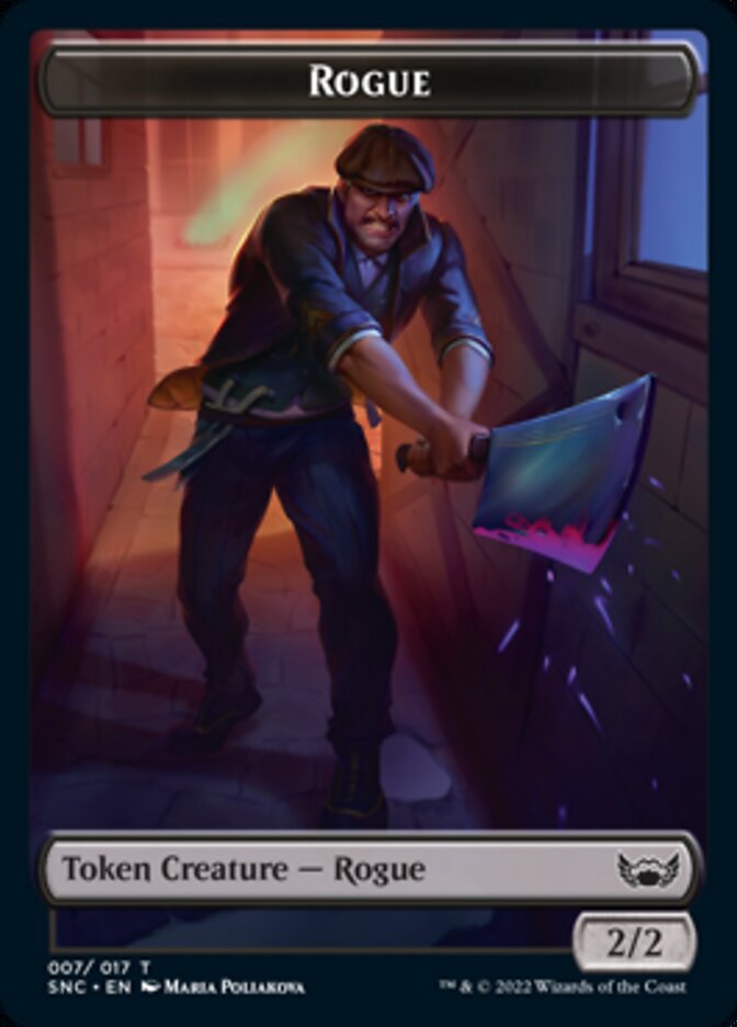 Rogue Token [Streets of New Capenna Tokens] | Rook's Games and More