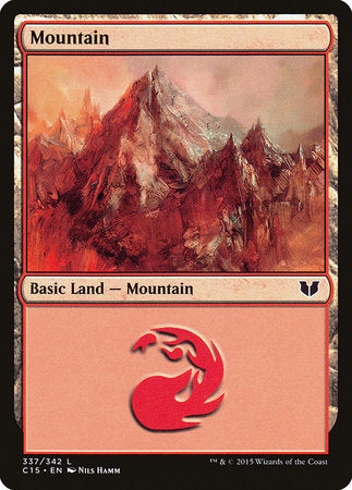 Mountain (337) [Commander 2015] | Rook's Games and More