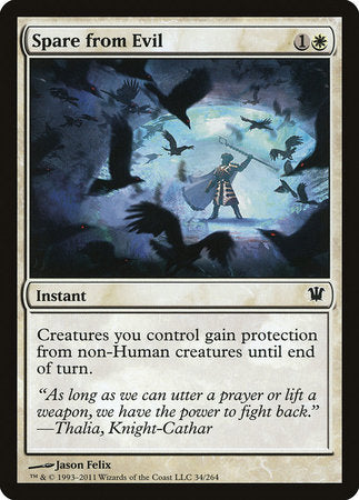 Spare from Evil [Innistrad] | Rook's Games and More