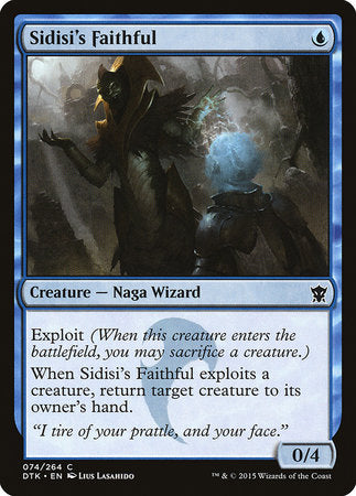 Sidisi's Faithful [Dragons of Tarkir] | Rook's Games and More