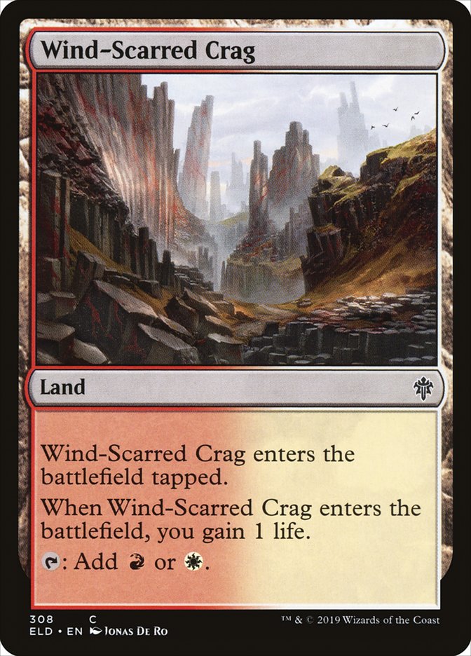 Wind-Scarred Crag [Throne of Eldraine] | Rook's Games and More