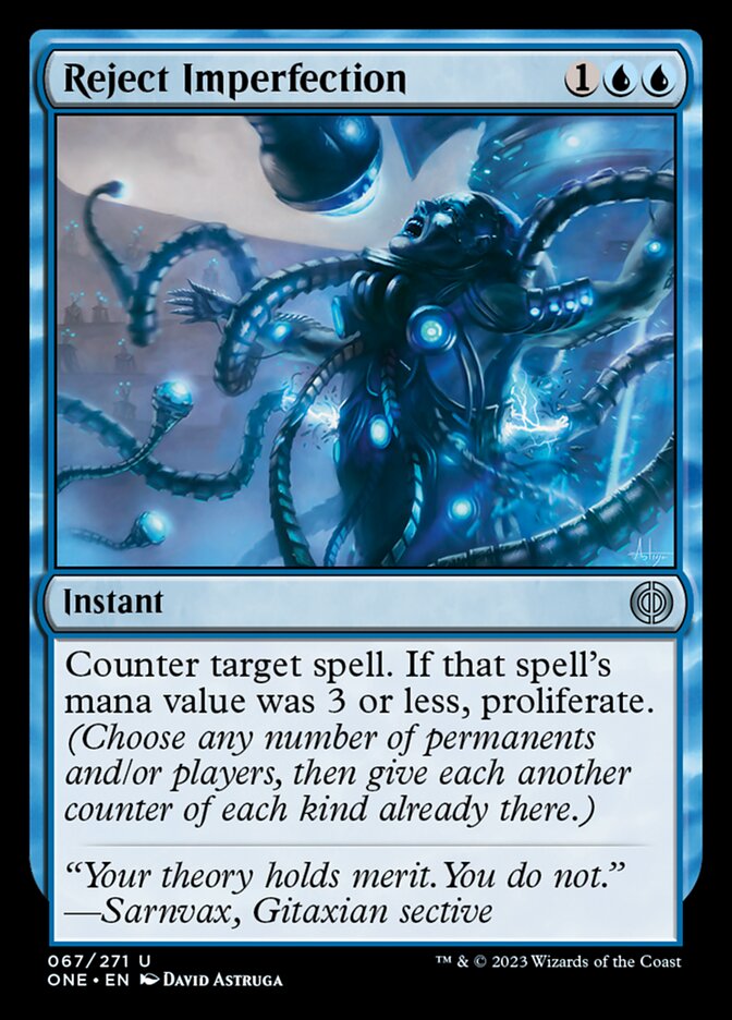 Reject Imperfection [Phyrexia: All Will Be One] | Rook's Games and More