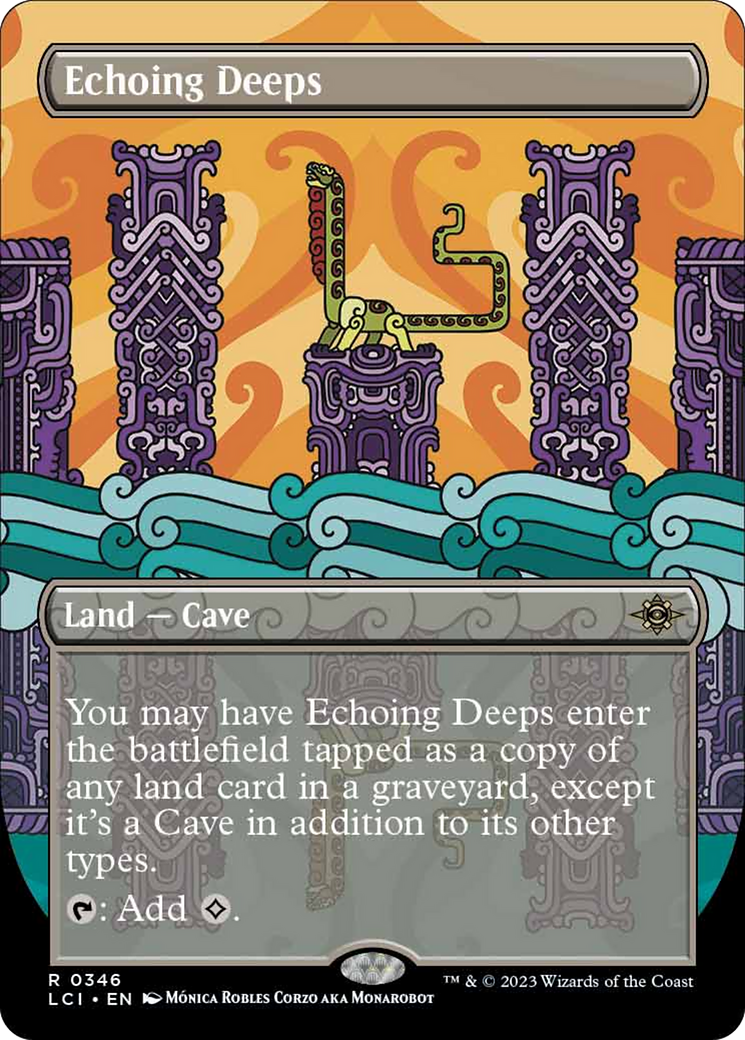 Echoing Deeps (Borderless) [The Lost Caverns of Ixalan] | Rook's Games and More