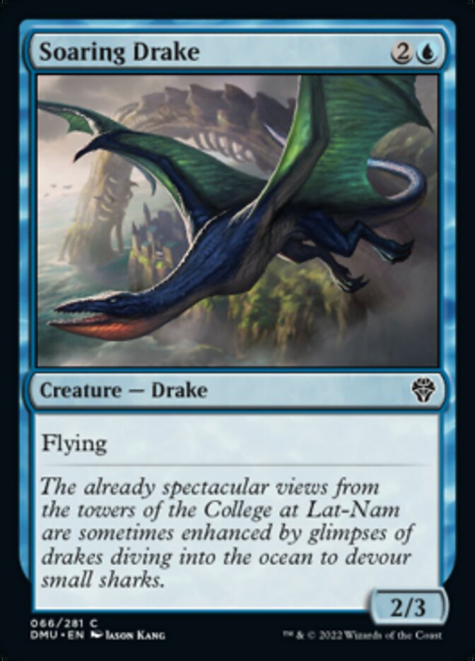 Soaring Drake [Dominaria United] | Rook's Games and More