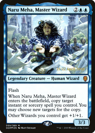 Naru Meha, Master Wizard [Dominaria Promos] | Rook's Games and More