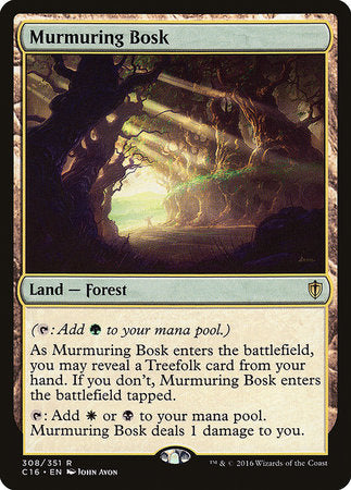 Murmuring Bosk [Commander 2016] | Rook's Games and More