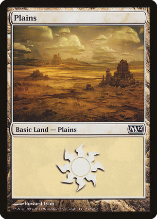 Plains (232) [Magic 2012] | Rook's Games and More