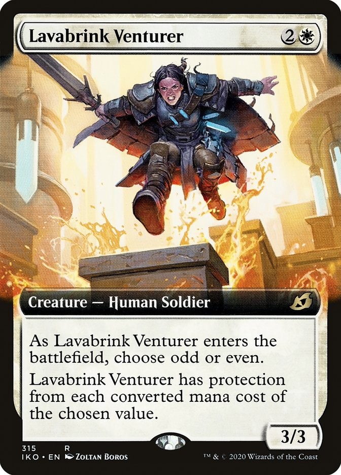 Lavabrink Venturer (Extended Art) [Ikoria: Lair of Behemoths] | Rook's Games and More