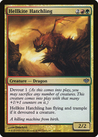 Hellkite Hatchling [Conflux] | Rook's Games and More