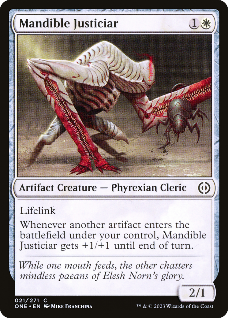 Mandible Justiciar [Phyrexia: All Will Be One] | Rook's Games and More