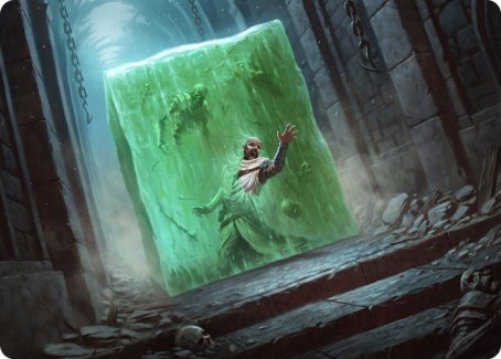 Gelatinous Cube Art Card [Dungeons & Dragons: Adventures in the Forgotten Realms Art Series] | Rook's Games and More