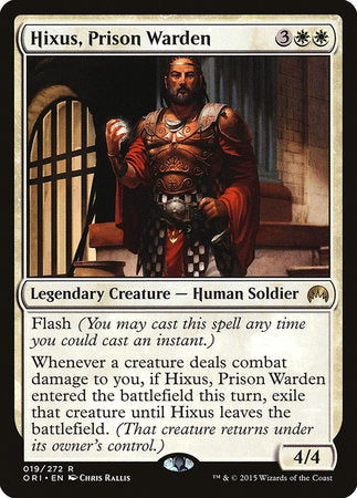 Hixus, Prison Warden [Magic Origins] | Rook's Games and More