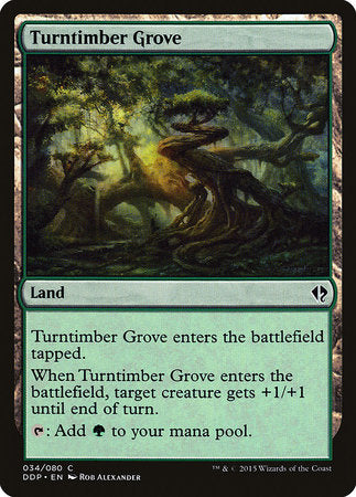 Turntimber Grove [Duel Decks: Zendikar vs. Eldrazi] | Rook's Games and More