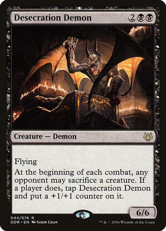 Desecration Demon [Duel Decks: Nissa vs. Ob Nixilis] | Rook's Games and More
