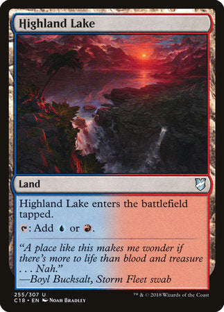 Highland Lake [Commander 2018] | Rook's Games and More