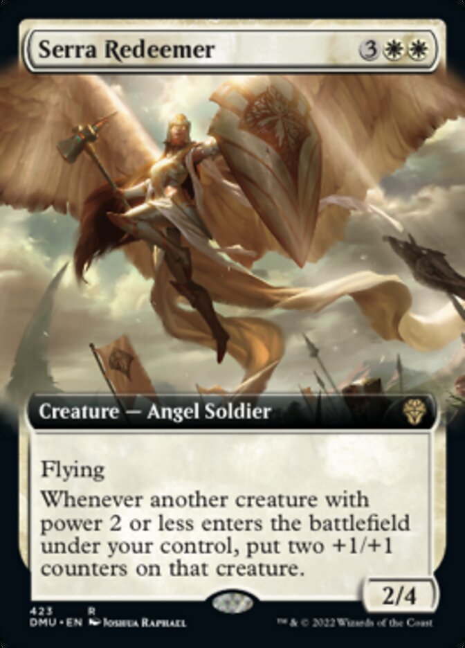 Serra Redeemer (Extended Art) [Dominaria United] | Rook's Games and More