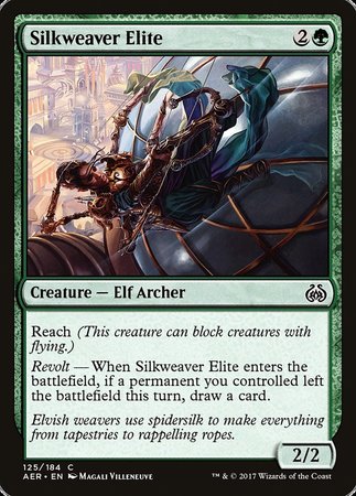 Silkweaver Elite [Aether Revolt] | Rook's Games and More