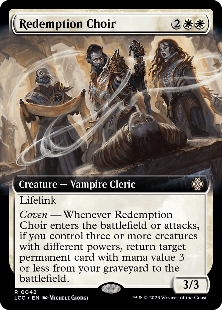 Redemption Choir (Extended Art) [The Lost Caverns of Ixalan Commander] | Rook's Games and More