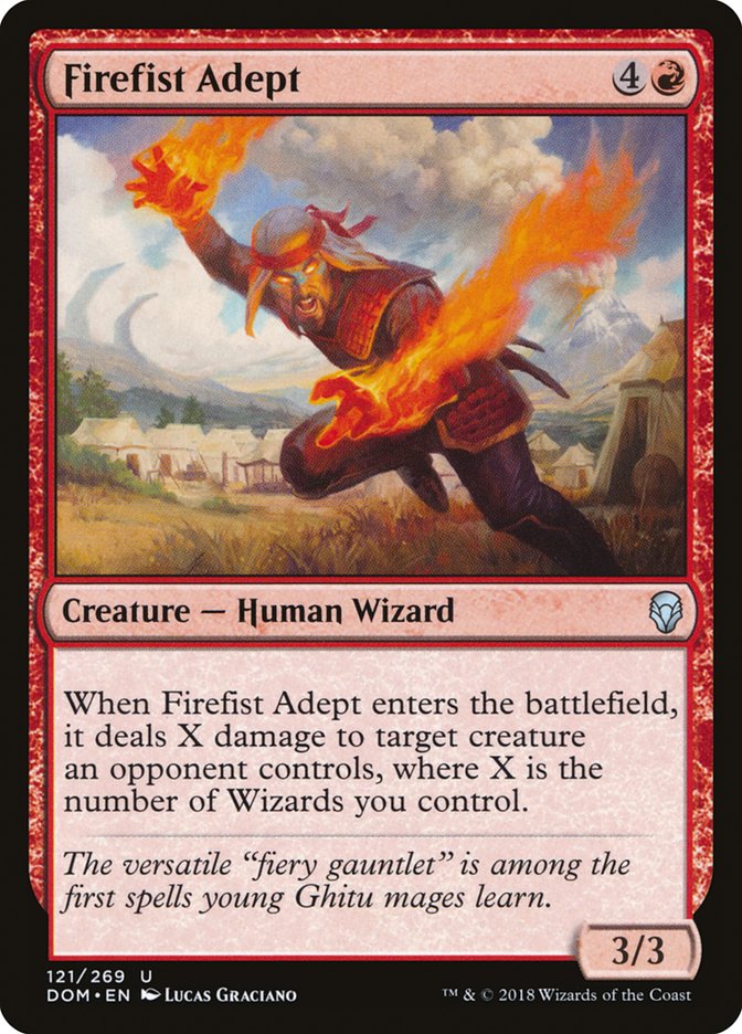 Firefist Adept [Dominaria] | Rook's Games and More