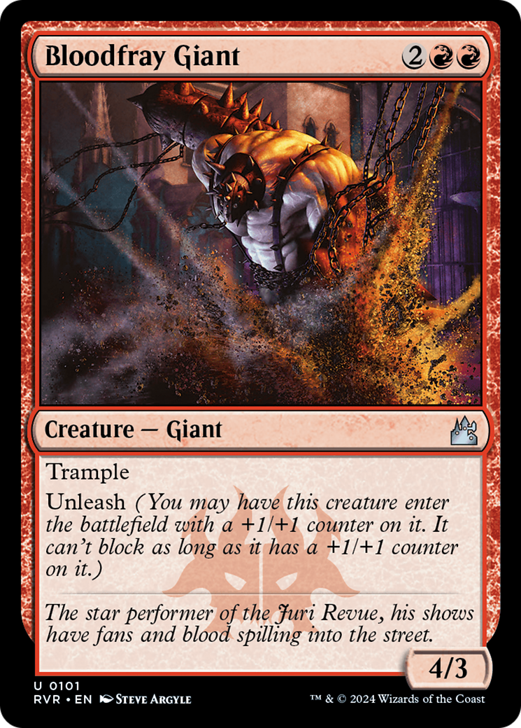 Bloodfray Giant [Ravnica Remastered] | Rook's Games and More