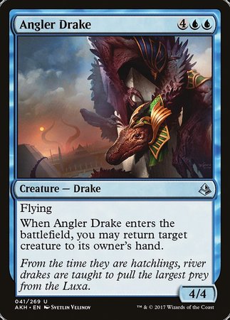 Angler Drake [Amonkhet] | Rook's Games and More