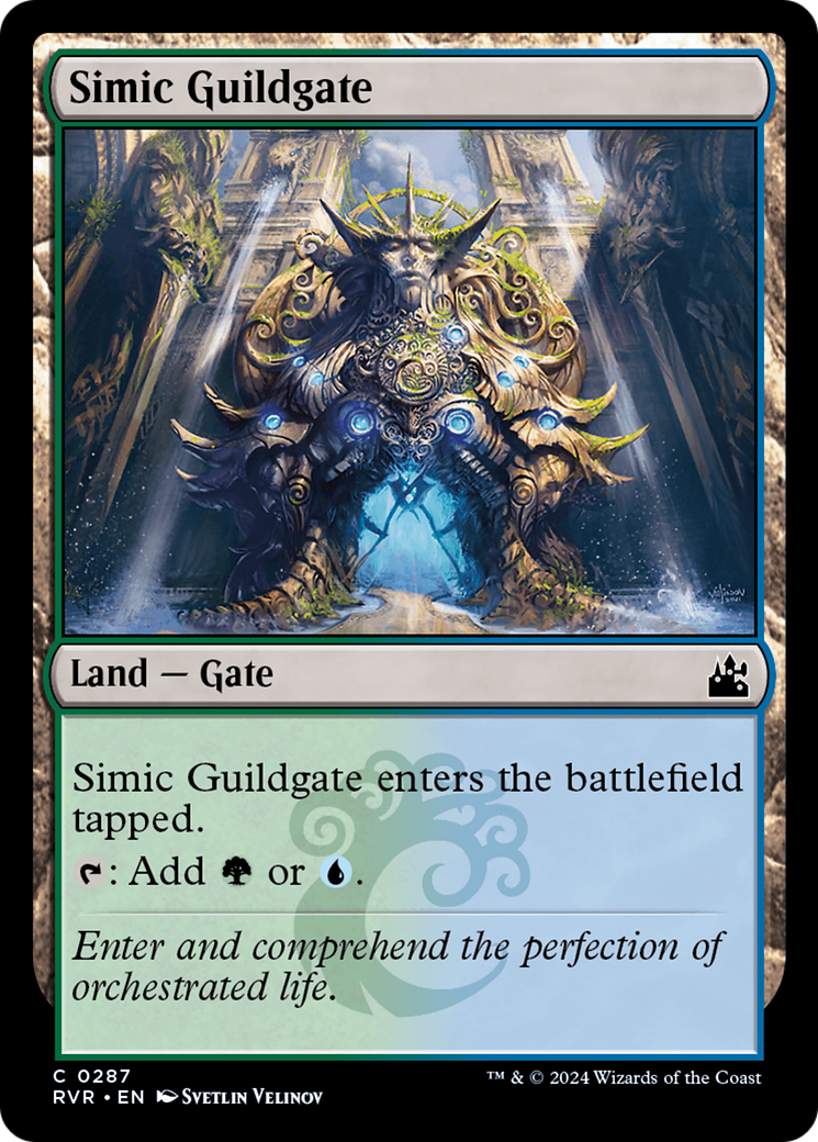 Simic Guildgate [Ravnica Remastered] | Rook's Games and More