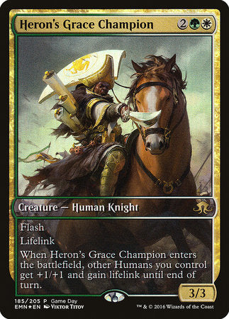 Heron's Grace Champion [Eldritch Moon Promos] | Rook's Games and More