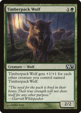 Timberpack Wolf [Magic 2013] | Rook's Games and More