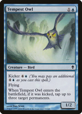 Tempest Owl [Zendikar] | Rook's Games and More