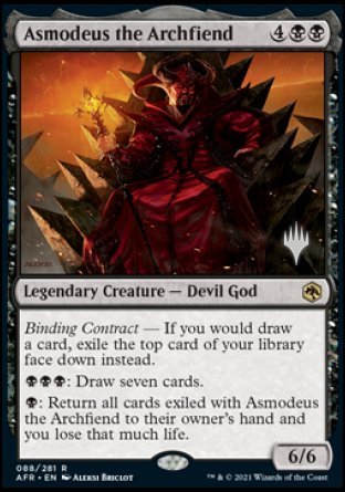 Asmodeus the Archfiend (Promo Pack) [Dungeons & Dragons: Adventures in the Forgotten Realms Promos] | Rook's Games and More