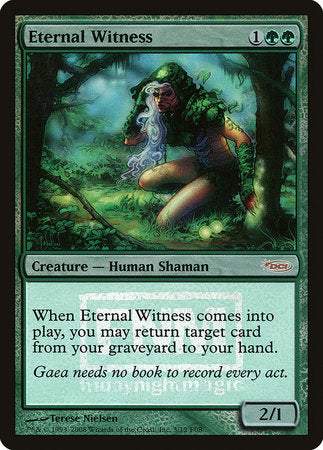 Eternal Witness [Friday Night Magic 2008] | Rook's Games and More