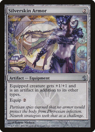 Silverskin Armor [Mirrodin Besieged] | Rook's Games and More